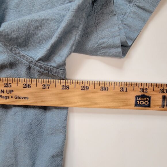 Carhartt Loose Fit Midweight Chambray Short Sleeve Shirt Button Up Size 2XL XXL - Picture 10 of 10